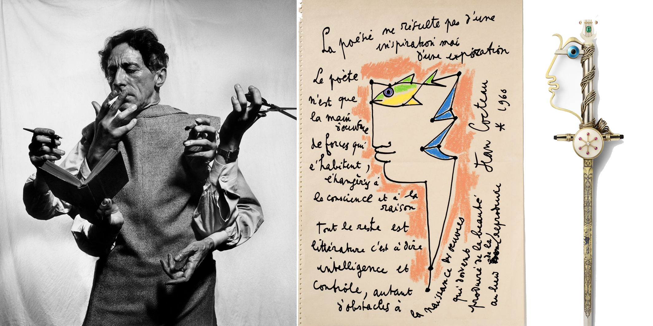 Jean Cocteau, l’enfant terrible. La Collezione Peggy Guggenheim di Venezia celebra il poliedrico artista francese