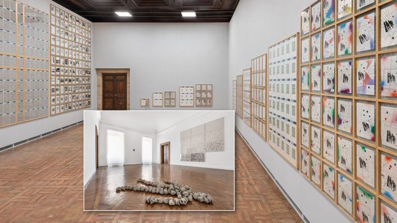 Alighiero e Boetti: raddoppiare dimezzando. Prorogata fino al 15 marzo all’Accademia di San Luca a Roma la mostra sull’artista